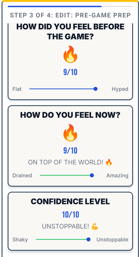 Memory Book builder screen